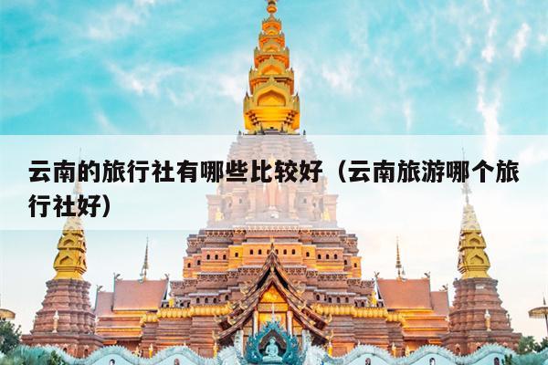 云南的旅行社有哪些比较好（云南旅游哪个旅行社好）