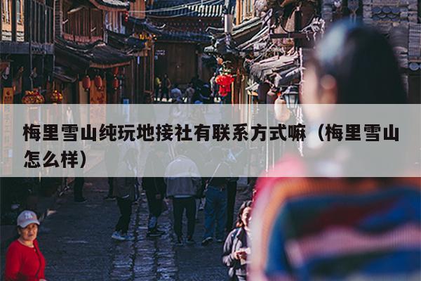 梅里雪山纯玩地接社有联系方式嘛（梅里雪山怎么样）