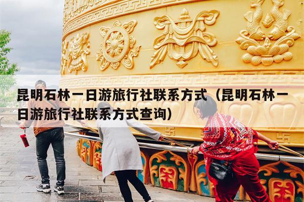昆明石林一日游旅行社联系方式（昆明石林一日游旅行社联系方式查询）