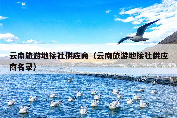 云南旅游地接社供应商（云南旅游地接社供应商名录）