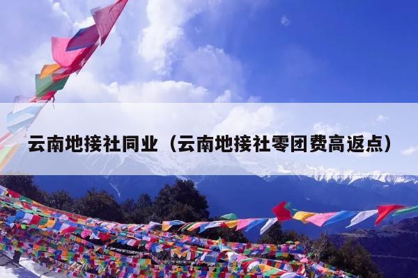 云南地接社同业（云南地接社零团费高返点）