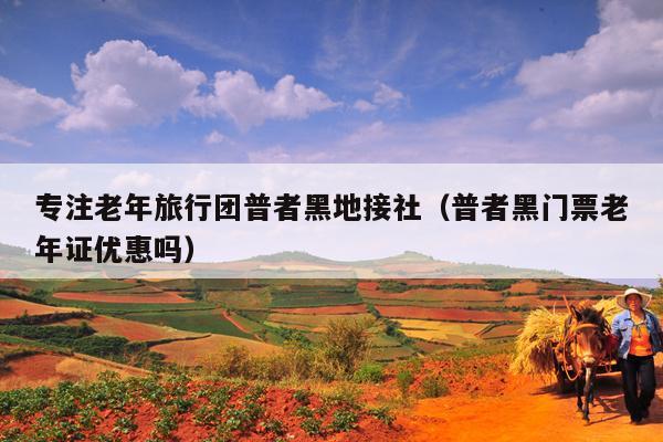 专注老年旅行团普者黑地接社（普者黑门票老年证优惠吗）