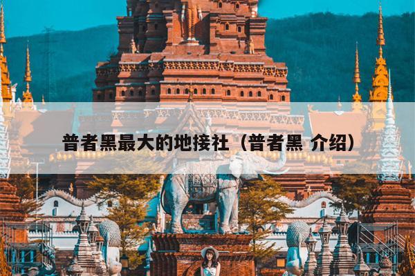 普者黑最大的地接社（普者黑 介绍）