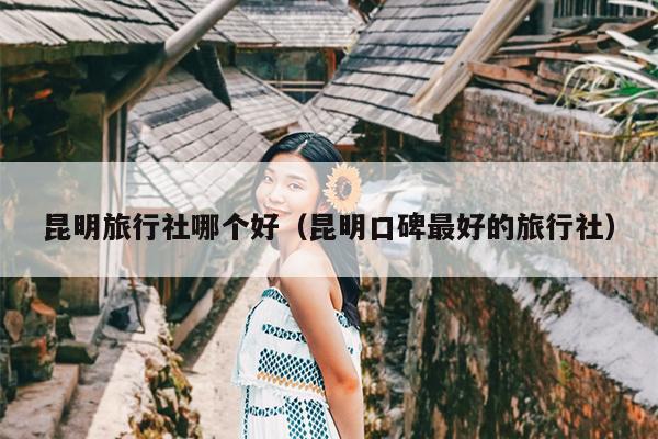 昆明旅行社哪个好（昆明口碑最好的旅行社）