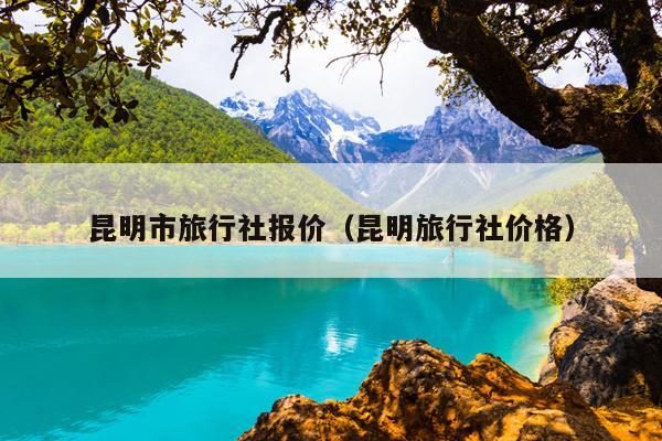 昆明市旅行社报价（昆明旅行社价格）
