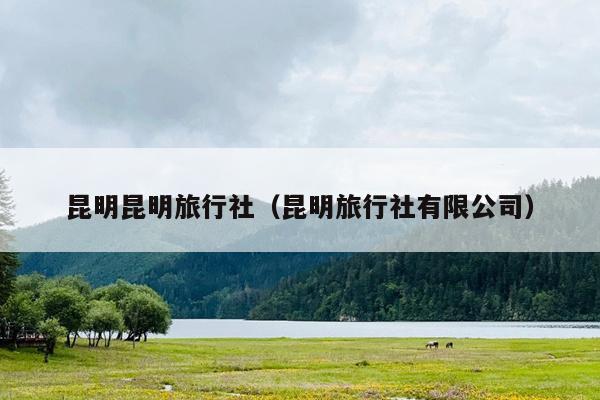昆明昆明旅行社（昆明旅行社有限公司）