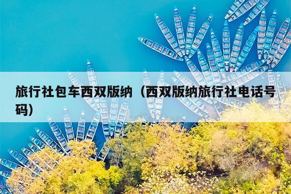 旅行社包车西双版纳（西双版纳旅行社电话号码）