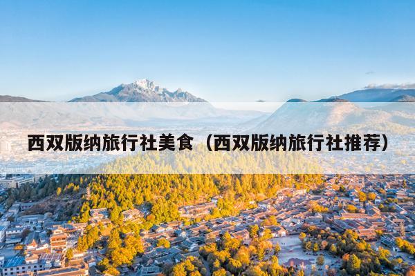 西双版纳旅行社美食（西双版纳旅行社推荐）