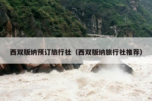 西双版纳预订旅行社（西双版纳旅行社推荐）