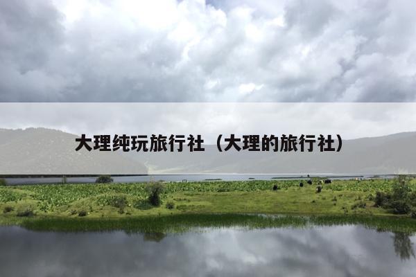 大理纯玩旅行社（大理的旅行社）