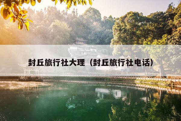 封丘旅行社大理（封丘旅行社电话）